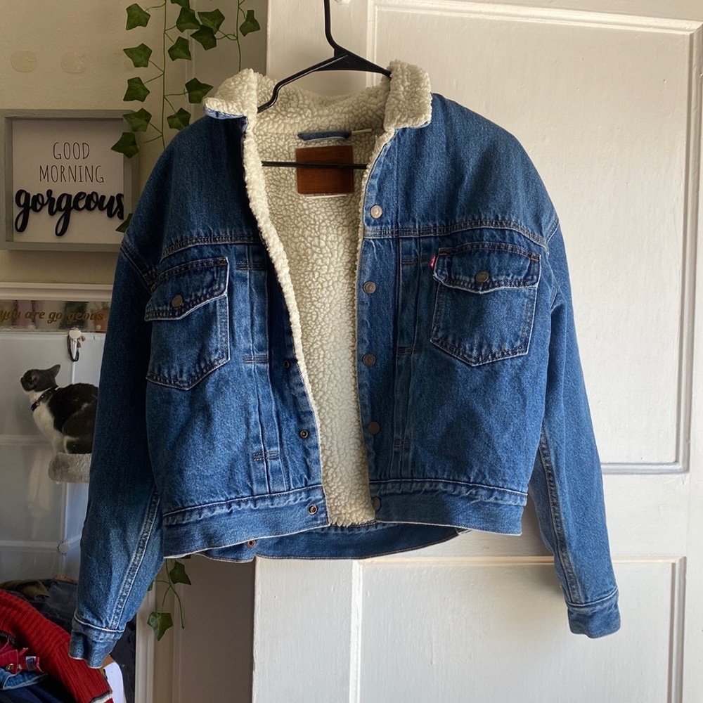 Levi cotton lined denim jacket
